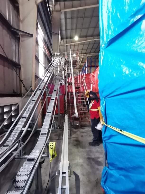 Incline conveyor system